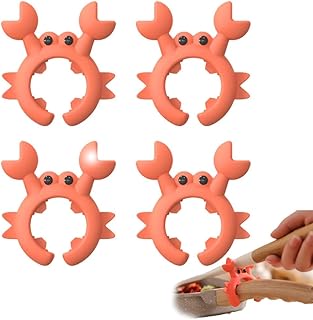 Creative crab silicone spatula holder